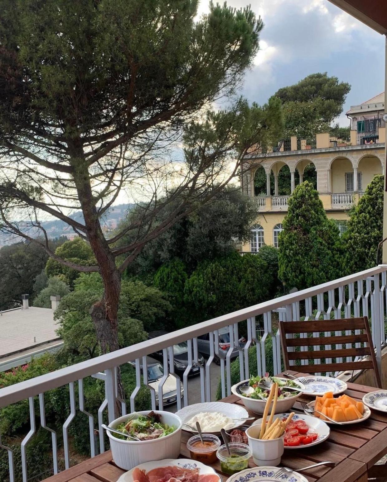 Apartament Genoa View & Hiking In Italian Riviera Zewnętrze zdjęcie